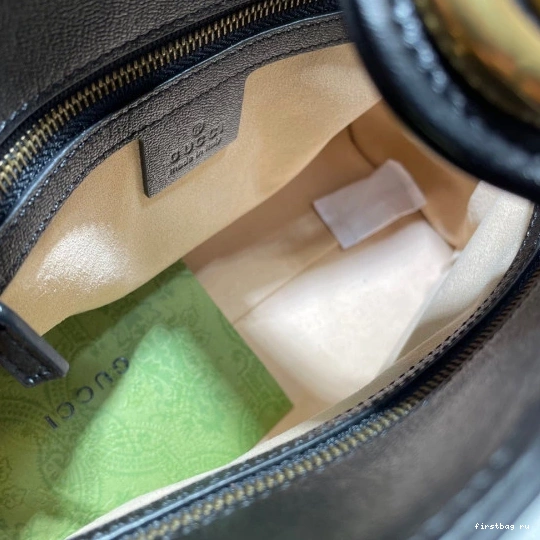 First bag ru G bag top Small with Double handle GUCCI 0802